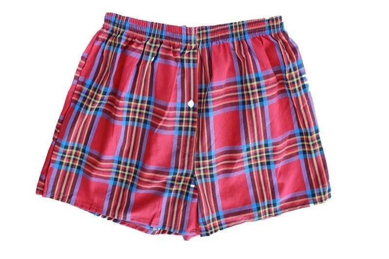 4Pcs/lot M-4XL Classic Men Boxer Shorts