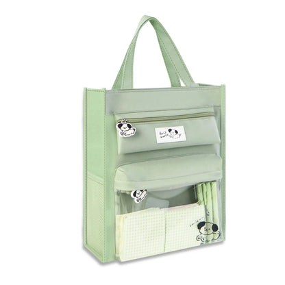 Portable Student Document & Book Tote Bag