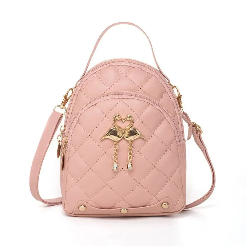 Women’s Compact Mini Backpack with Adjustable Shoulder Straps