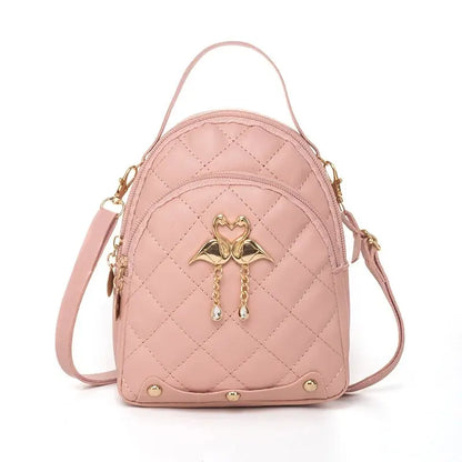 Women’s Compact Mini Backpack with Adjustable Shoulder Straps