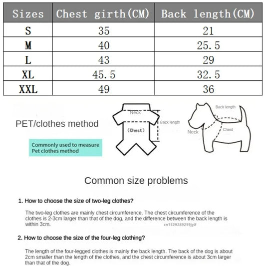 Waterproof Dog Winter Harness Coat