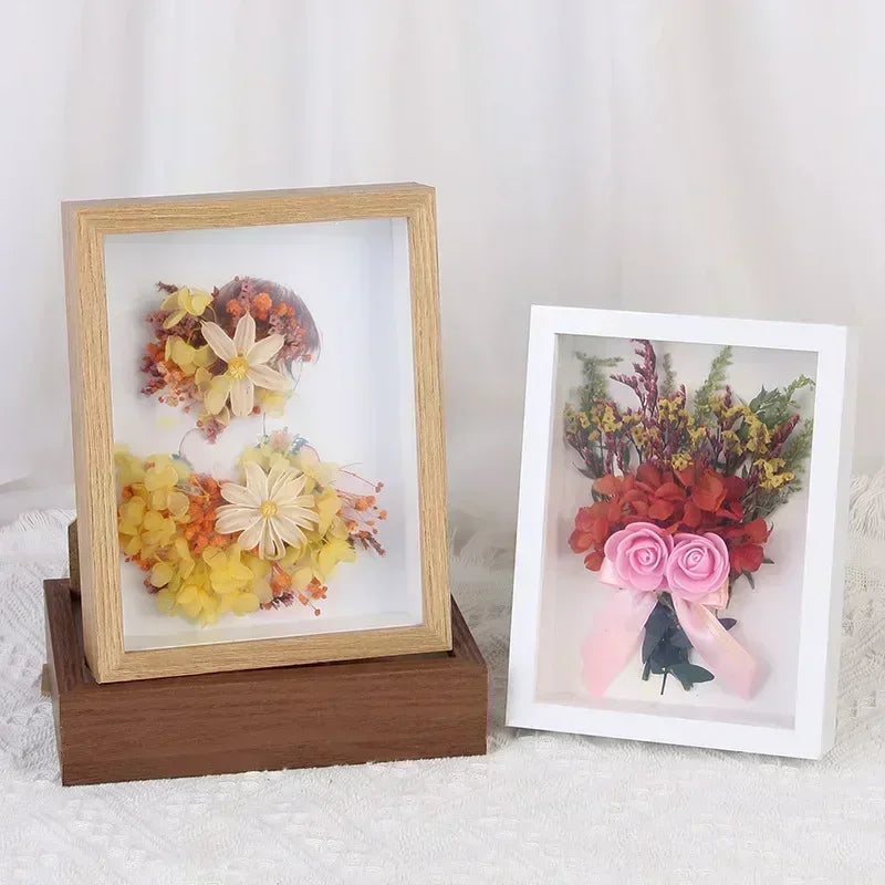 Wooden Shadow Box Display Frame