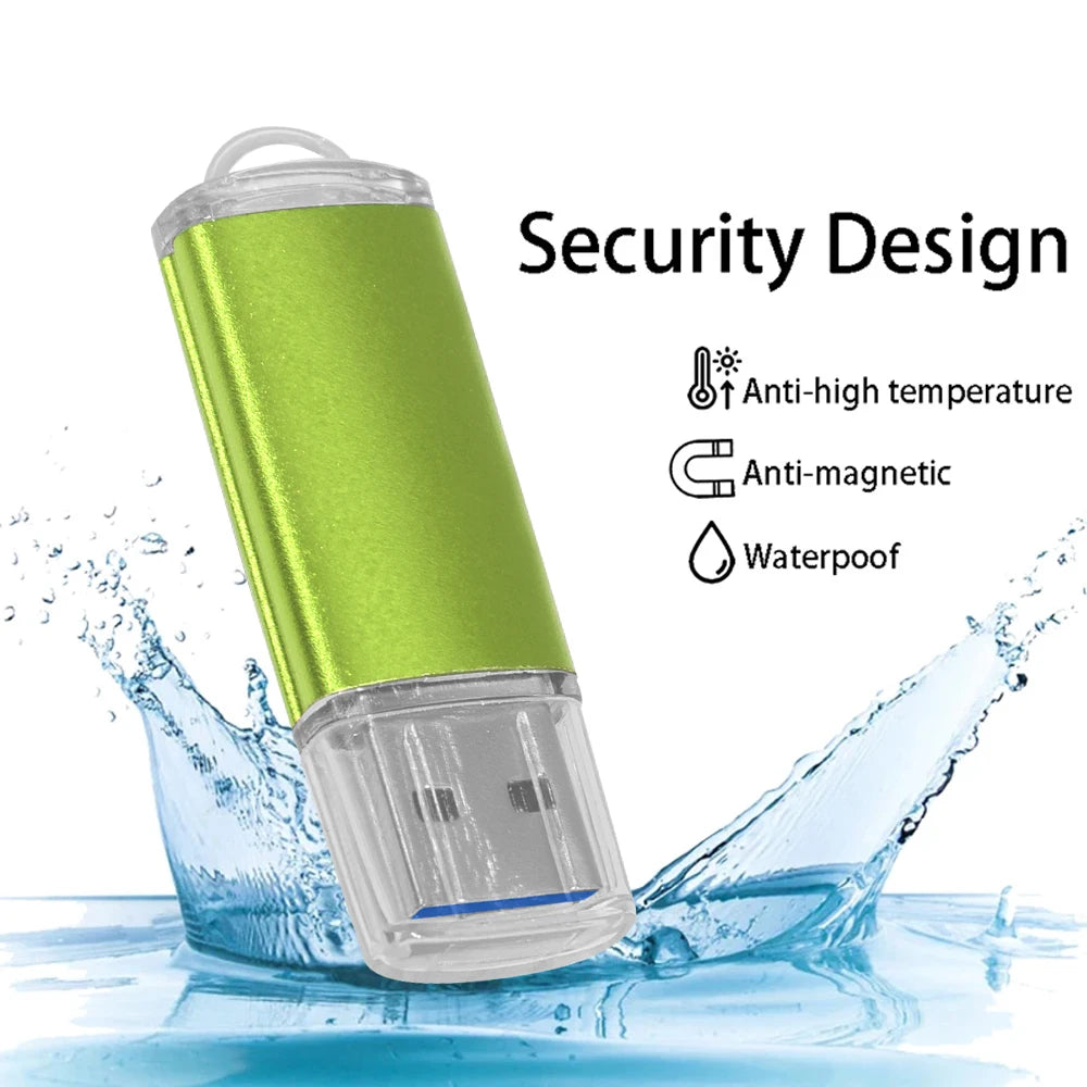 USB Flash Drive 64GB Metal Pen Drive 8GB 16GB 32GB 128GB