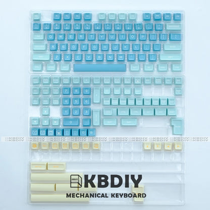 160-Key Double-Shot PBT SA Profile Keycaps for MX Mechanical Keyboards