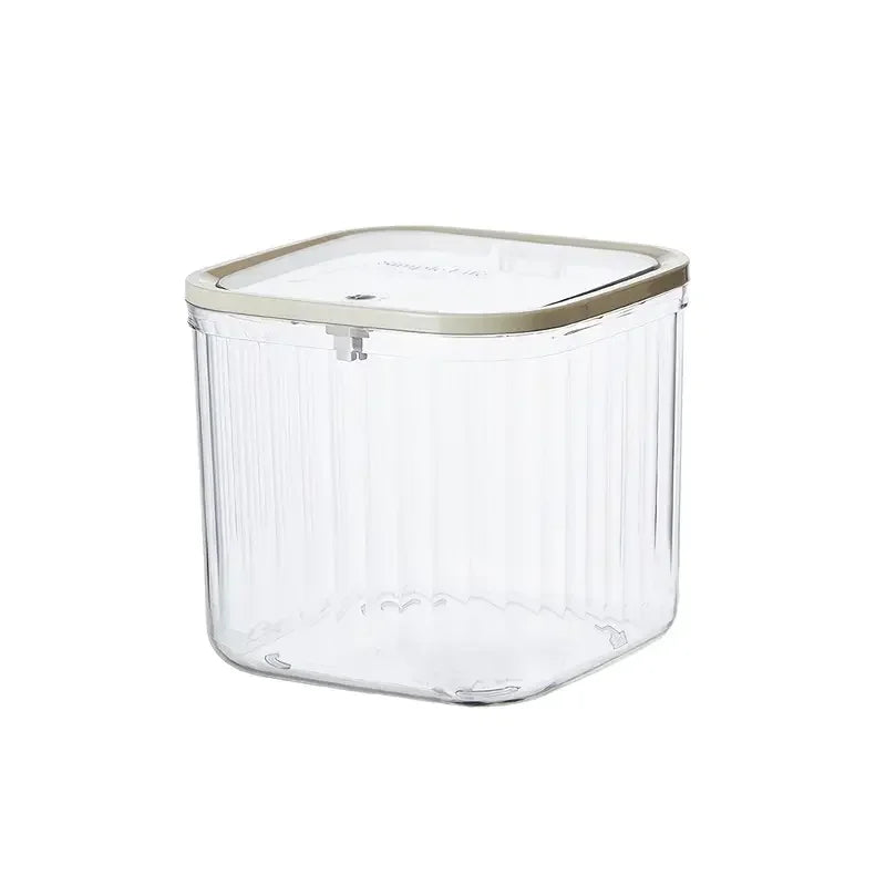 Transparent Mini Desktop Storage Box with Pop-Up Lid