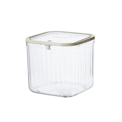Transparent Mini Desktop Storage Box with Pop-Up Lid