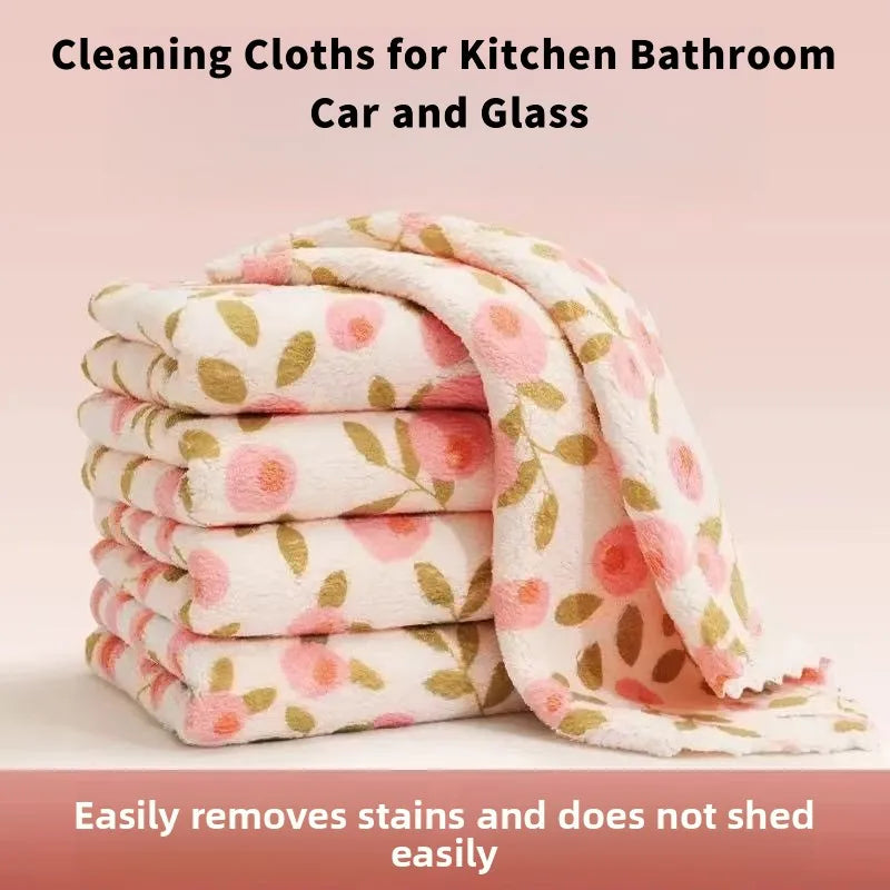 Lint-Free Microfiber Cleaning Cloth Set