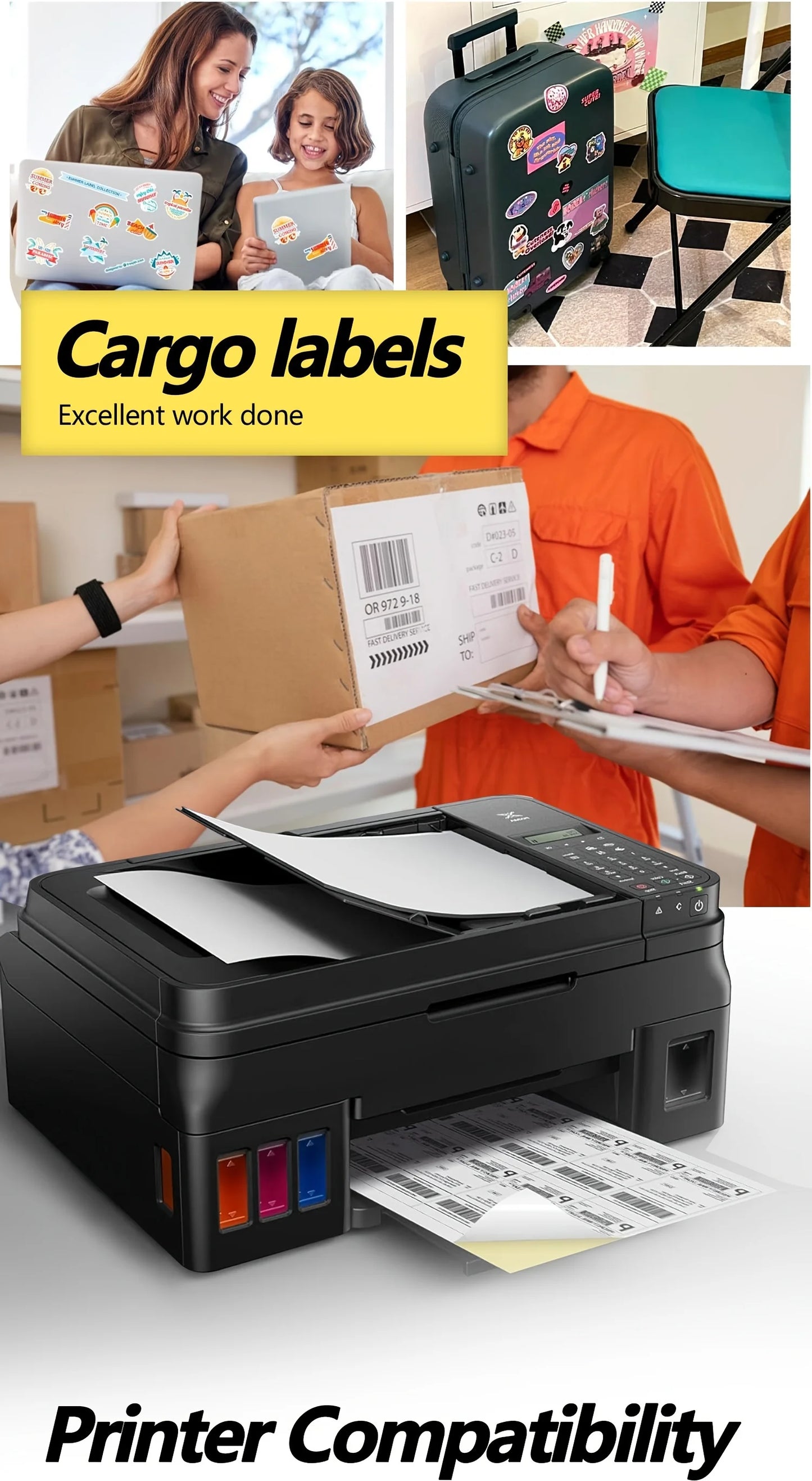 A4 Printable Self-Adhesive Sticker Paper