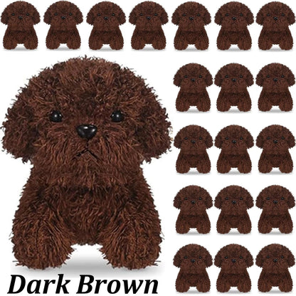 Teddy Dog Plush Keychain Toy Set
