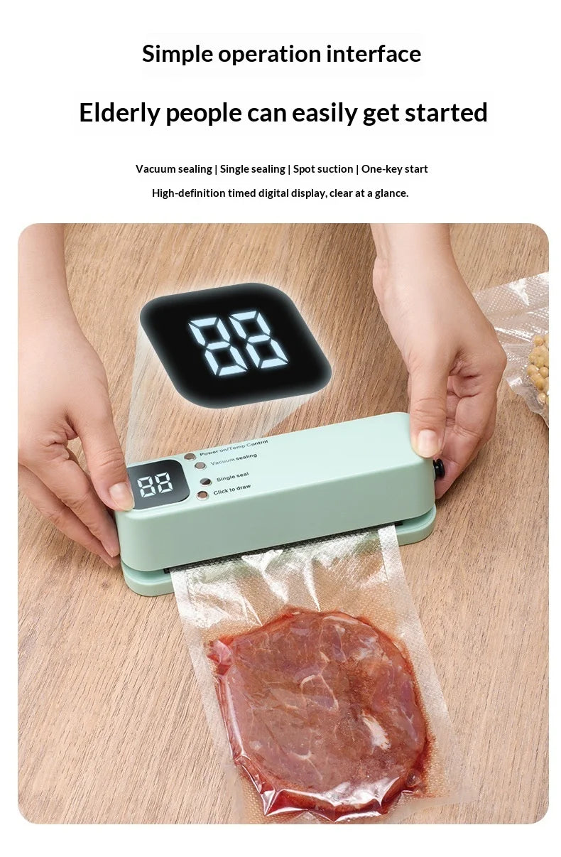 Rechargeable Portable Food Bag Sealing Machine