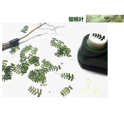 4-in-1 Mini Leaf Paper Punch