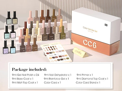 CANNI HEMA FREE Nail Gel Polish Set Semi Permanent
