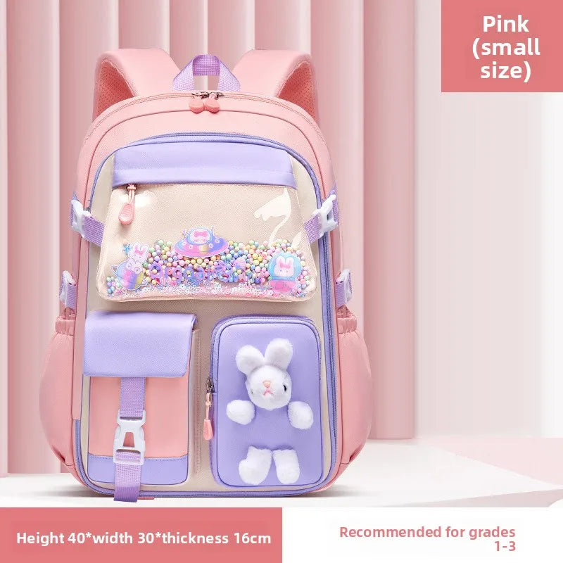Girls Kawaii Lightweight Waterproof School Backpack