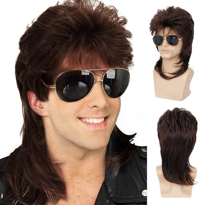 Hairjoy Mens Mullet Wigs