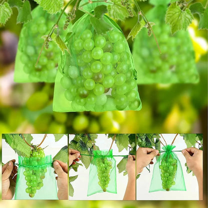 Fruit Protection Mesh Bags with Drawstring