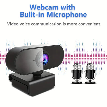1080P USB Webcam with Microphone