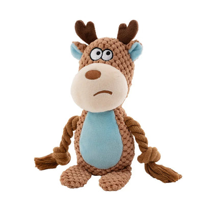 Animal Plush Squeaky Dog Toy