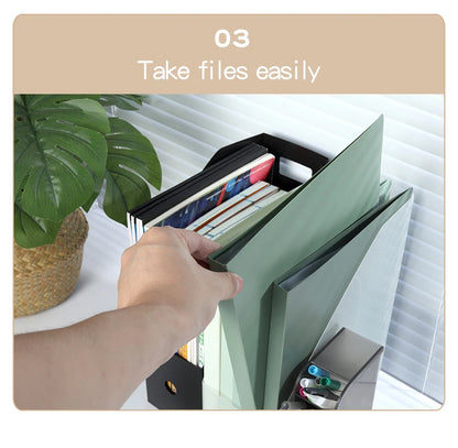 Foldable A4 Desktop File Storage Box