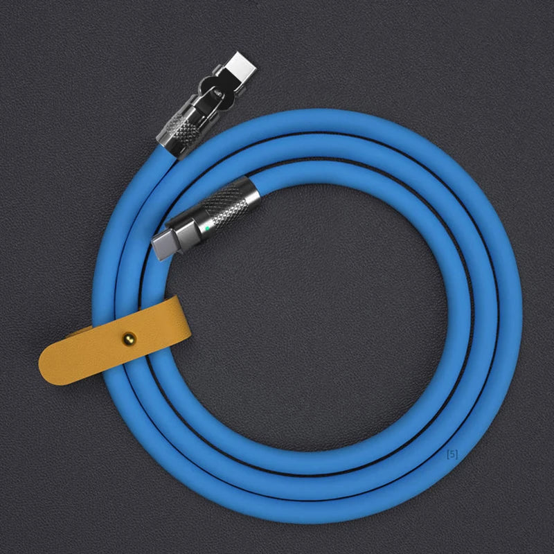 120W USB-C Silicone Cable