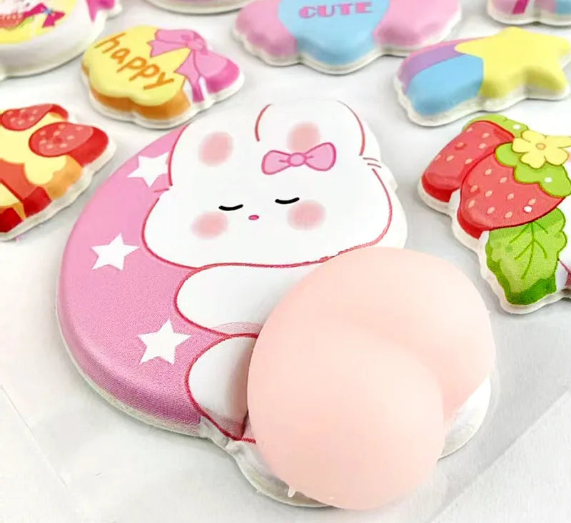 3D Puffy Cartoon Stickers