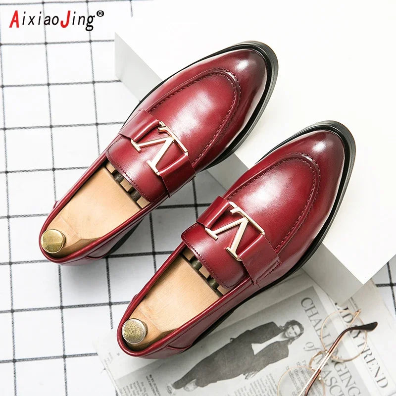 Leather Loafer Shoes