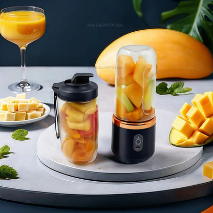 Portable Dual Cup Fruit Juicer