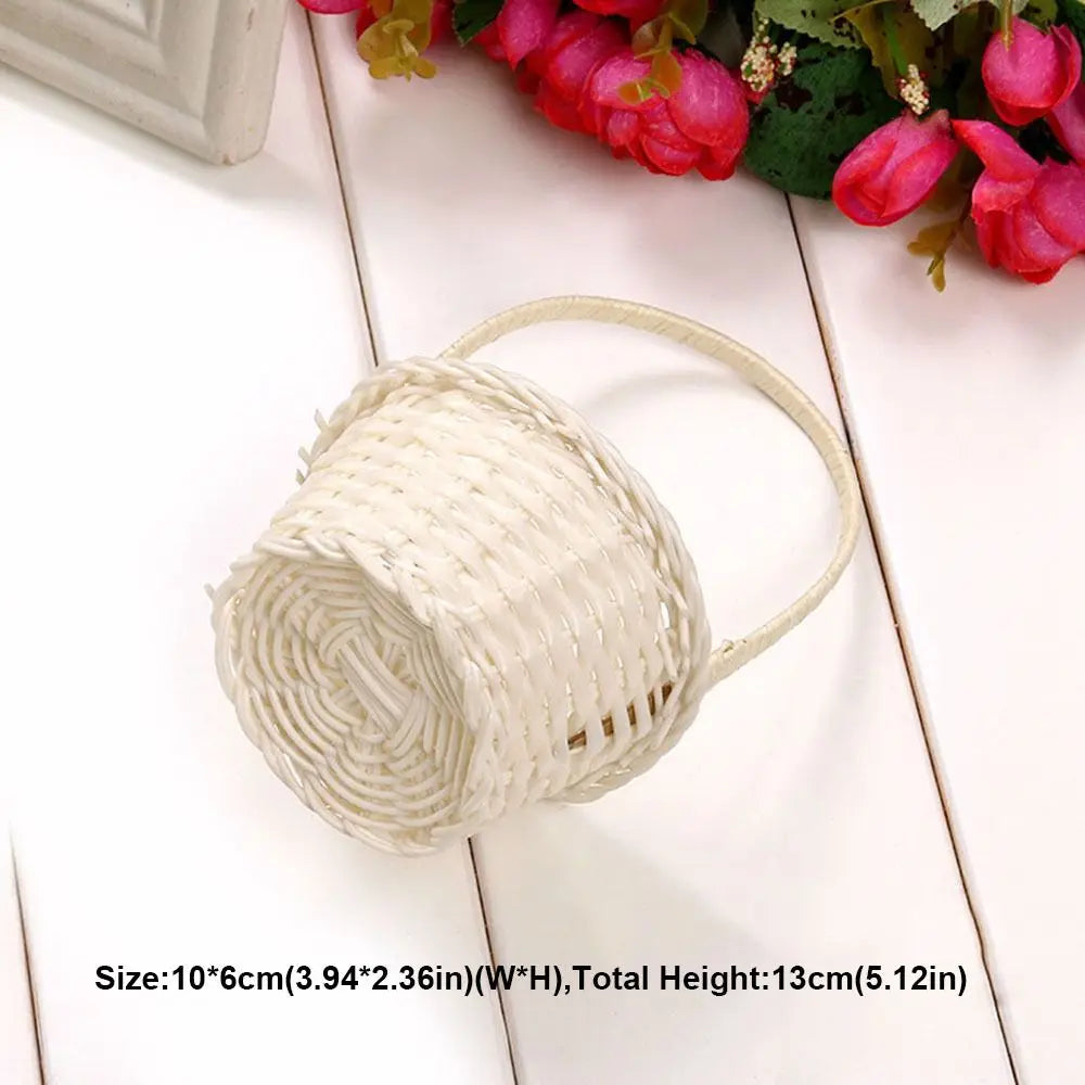 Handwoven Cable Management Box with Lid