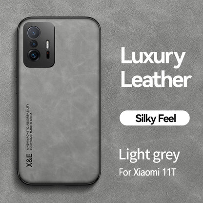 Magnetic PU Leather Case for Xiaomi Phones