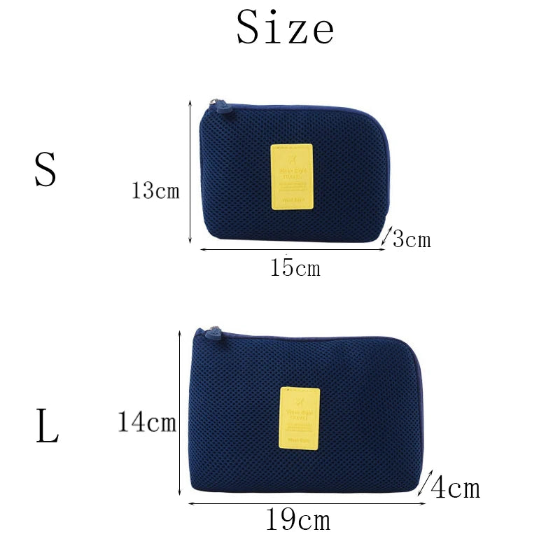 Shockproof Travel Electronics Organizer Pouch