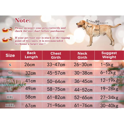 Santa Claus Riding Dog Christmas Costume