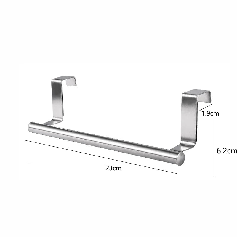 Kitchen Cabinet Door Towel Bar
