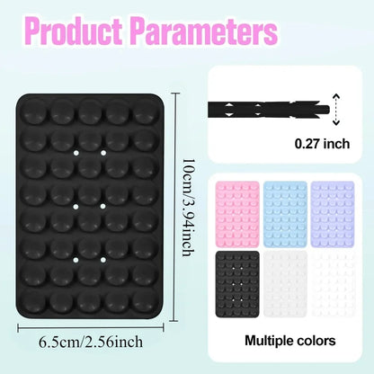 Double-Sided Silicone Suction Cup Phone Mount