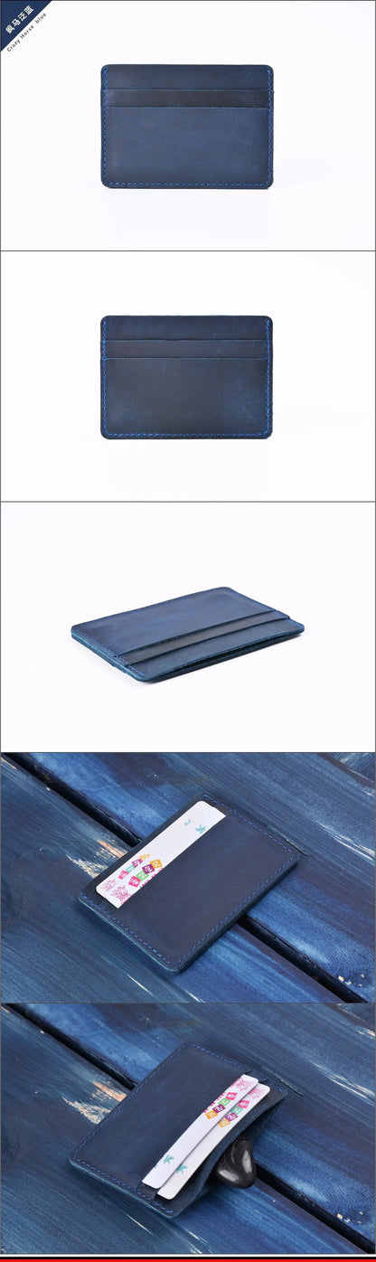 Genuine Leather Card Holder Wallet