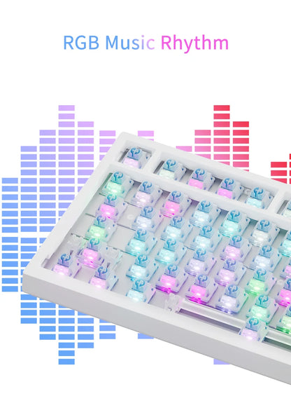 82-Key Hot-Swappable RGB Mechanical Keyboard for PC & Mac