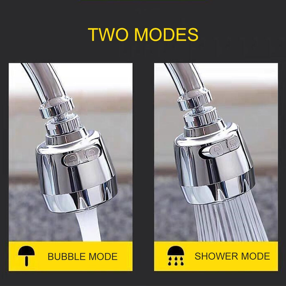 Kitchen gadgets 360 Degree Rotation Extension Tube faucet