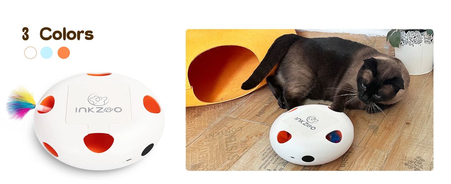 Interactive Whack-A-Mole Cat Toy