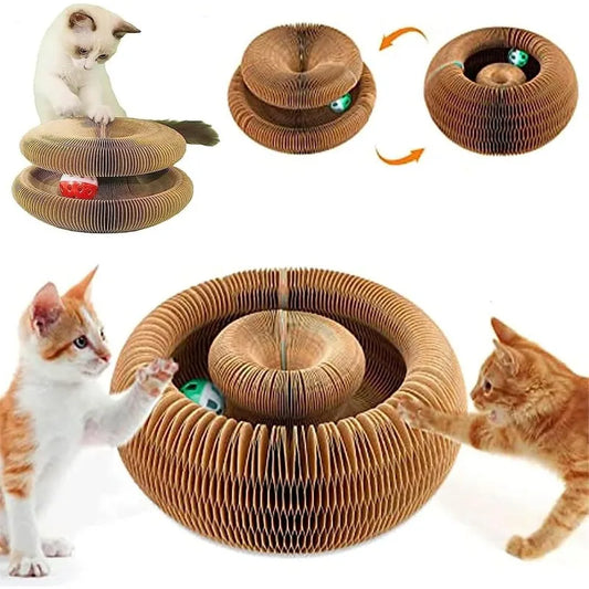 Creative Foldable Cat Scratching Board Toy