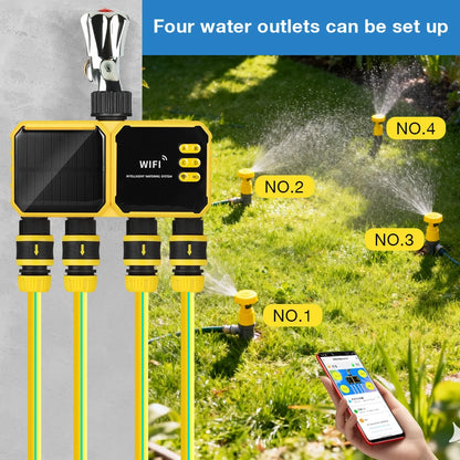 Smart Solar WiFi Irrigation Timer