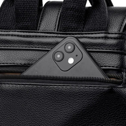 Vintage Leather Backpack for Women