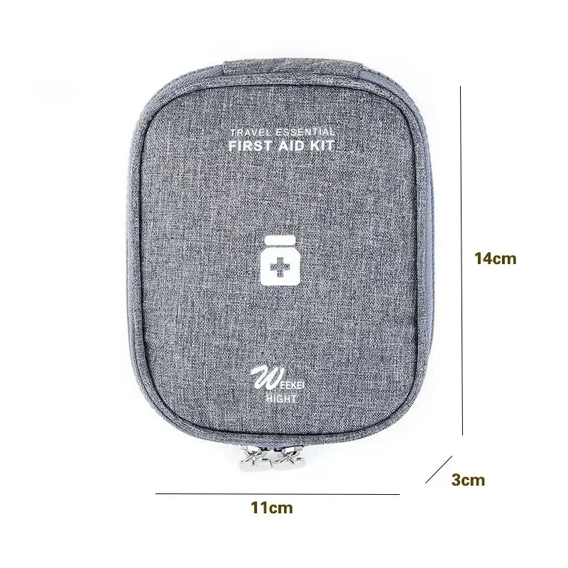 Portable Travel First Aid Organiser Case