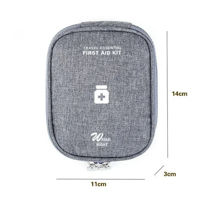 Portable Travel First Aid Organiser Case