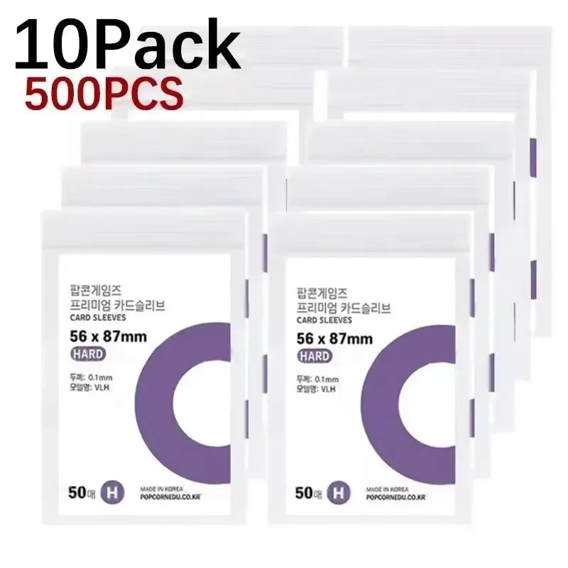 Transparent Trading Card Sleeves