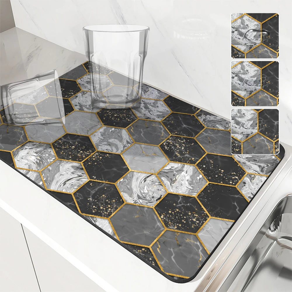 Absorbent Kitchen Drying Mat