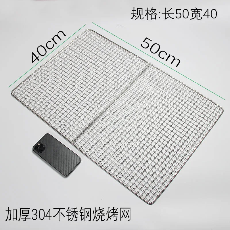 304 Stainless Steel BBQ Grill Mesh