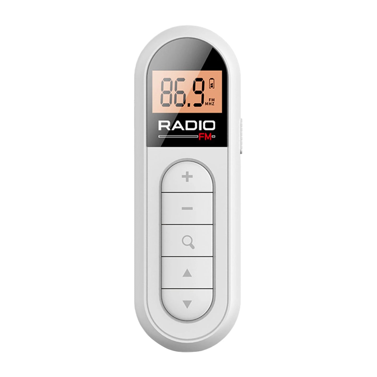 Portable Digital FM Pocket Radio with LCD Display