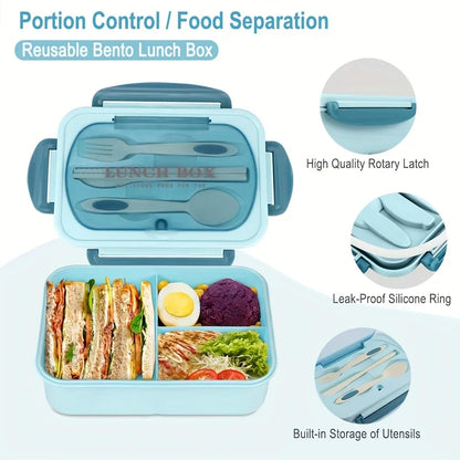 Insulated Bento Lunch Box with Compartments