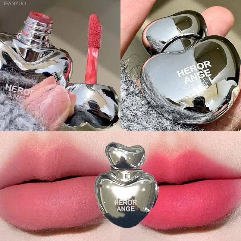 Peach Heart Silky Matte Lipstick & Blush Tint