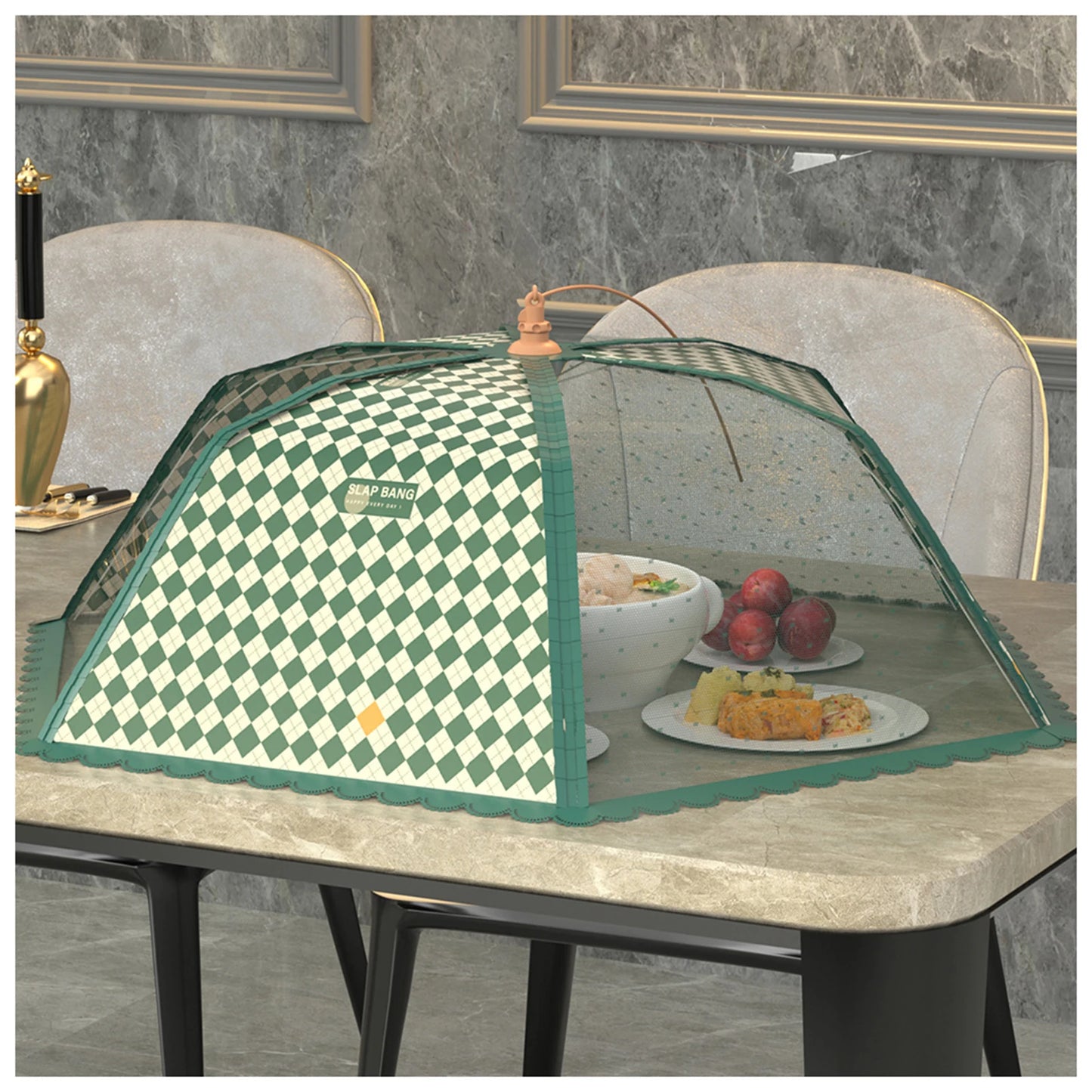 Foldable Mesh Food Cover for Table Protection