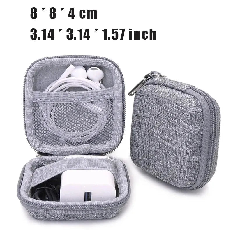 Portable Earphones Storage Bag