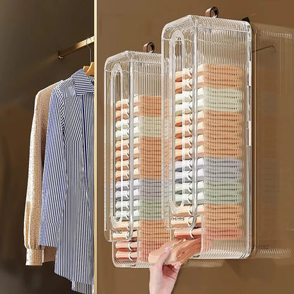 Wall-Mounted Underwear & Sock Storage Organiser